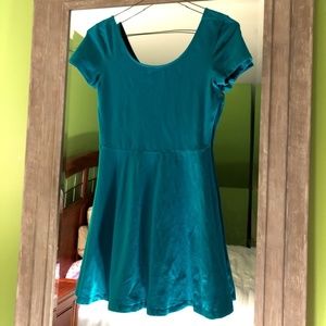 Forever 21 Teal Skater Dress